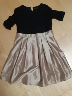 エンジェリーベ　授乳口付　コットンレースブラウス＆ワンピースセット