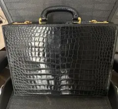 a.testoni ア テストーニ クロコダイル アタッシュケース　バッグのサムネイル
