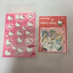 Hello Kitty ステッカー 2種類セット