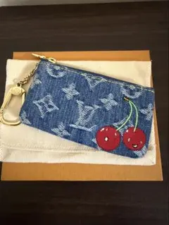 Louis Vuitton モノグラム デニム 長財布 チェリー 村上隆。 - メルカリ
