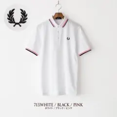 FRED PERRY 半袖 ポロシャツ ホワイトのサムネイル