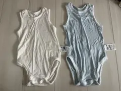 UNIQLO ベビー肌着 AIRism ノースリーブ 2枚セット