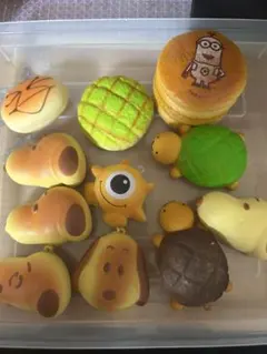 食べ物系スクイーズセット