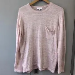 BEAUTY&YOUTH ピンク ニットセーター メンズM