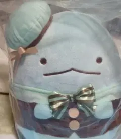 すみっコぐらし 一番くじ　とがげぬいぐるみ 水色