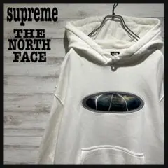 【即完売モデル】シュプリームxザノースフェイス☆ビックロゴ人気デザイン　パーカー