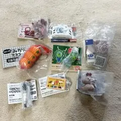 ガチャガチャ8個セットおもちゃミニチュアクレパスマイキーミニチュア和食器