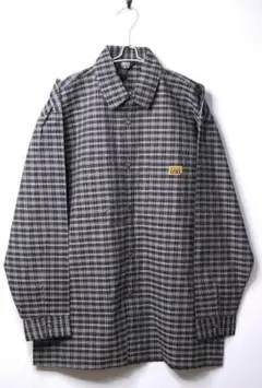 新品 FB COUNTY チェック柄長袖シャツ:SIZE=XLのサムネイル