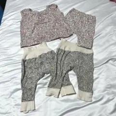 まとめ売り　テータテート　腹巻き付きレギンス 70 ユニクロ　腹巻きパンツ