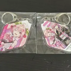 桜ミク 巡音ルカ アクリルキーホルダーセット