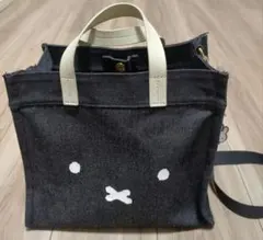 【miffy/ミッフィー】 2wayトートバッグ フェイスデザイン