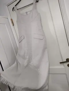 美品✦JILL STUARTジルスチュアート　ノースリーブワンピースM　ベージュ