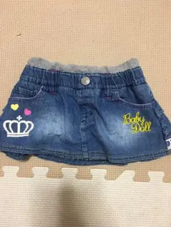 BABYDOLLデニムスカート