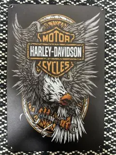 Harley-Davidson 鷲と工具の金属プレート