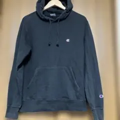 ✨Champion ブラック フード付きパーカー✨チャンピオン