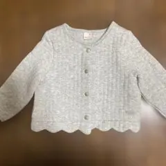 petit main キルティングジャケット 06 グレー