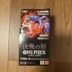 統一未開封】ONE PIECEカードゲーム 決戦の刻 24パック - メルカリ