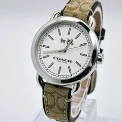 【稼働/電池交換】COACH コーチ レディース腕時計 シグネチャーベルトのサムネイル