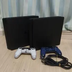 PS4 本体 ソフト7本セット コントローラー2個 - メルカリ