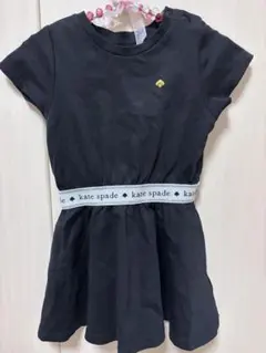 kate spade 黒 半袖 ワンピース