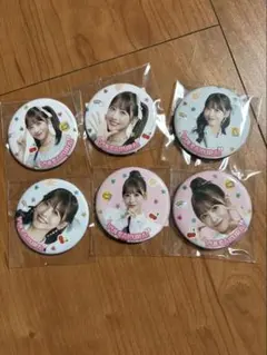 櫻井優衣　缶バッジ 6個セット