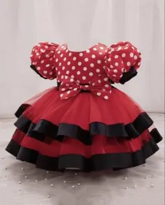 ハロウィン　ミニー風ドレス　衣装　90