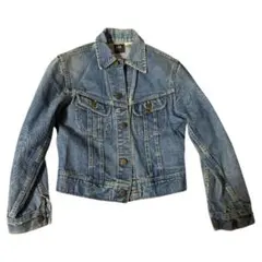 Lee 101-J 黒タグ 70s 米国製　ショート丈　デニムジャケット　短丈