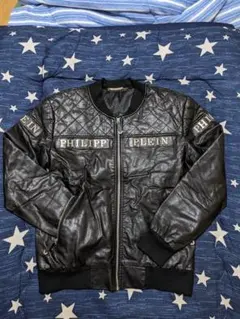 PHILIPP PLEIN ブラック スタジャン