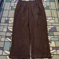 70s ユーロ TriBeCa 2タック 100% WOOL スラックス