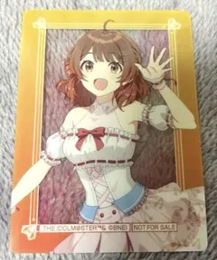 学園アイドルマスター　学マス　HMV POP UP 特典クリアカード　花海佑芽