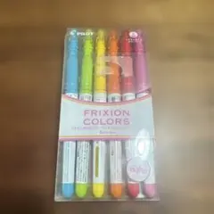 PILOT FRIXION COLORS マーカー 6本セット