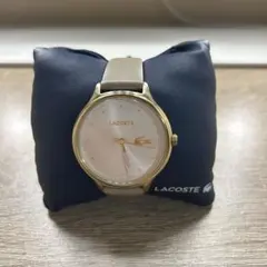 LACOSTE レディース 腕時計　ベージュ色