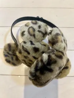 ディズニー ヒョウ柄 耳あて イヤーマフ ミッキー ミニー