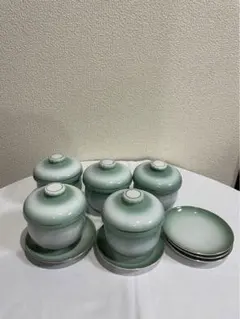 陶器　茶碗蒸し器　有田焼