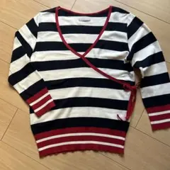 カシュクール風　ニット