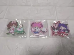 セーラームーン サンリオ ラバーマスコット 3個セット