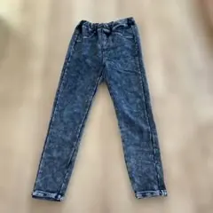 ダークブルー　レギンスパンツ120