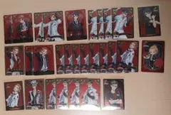 ハーツラビュル寮 メタルカード、ウエハースカードまとめ売り