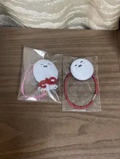 まふてる　ヘアゴム　ストラップ