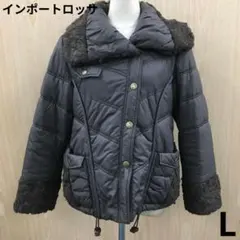 値引セール　インポートロッサ　ブラウンダウンジャケット　F1022B02-8