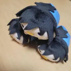 鬼滅の刃 冨岡義勇 のるキャラ マスコット キメツ学園 ぬいぐるみ 3個セット