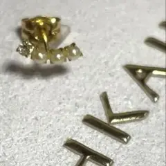 AHKAH アーカー スノーペレッツ ピアス 片耳用 18K パール ダイヤのサムネイル