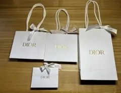 Dior ショッパー 3サイズ　４枚セット