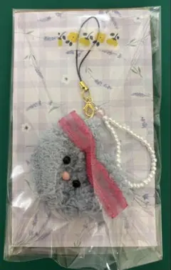 ハンドメイド　モールドール（くま）キーチャーム