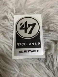 47ブランド　キャップ　ステッカーシール