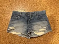 バナーバレット　デニムショートパンツのサムネイル