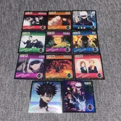 呪術廻戦 ミニステッカー11枚まとめ売り