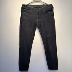 無印良品 スキニーデニムパンツ インディゴブルーのサムネイル