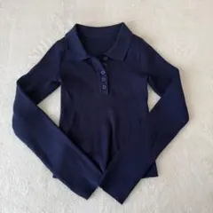 Dazy ネイビー ポロシャツ Mサイズ