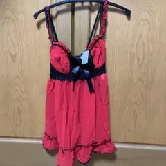 ⭐︎エメフィール⭐︎廃盤デザインRED BLACKレースキャミ(*ᴗ͈ˬᴗ͈)ꕤ*.゜